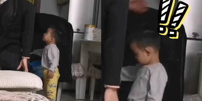 弟弟对妈妈大吼“滚”被哥哥扇巴掌
